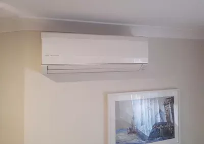 Airco bij het trappengat