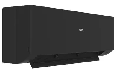 Zwarte airco binnenunit - Haier Expert