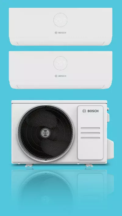 Bosch multi-split airco voorbeeld