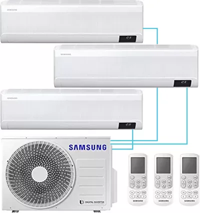 Multi-split airco van Samsung Windfree